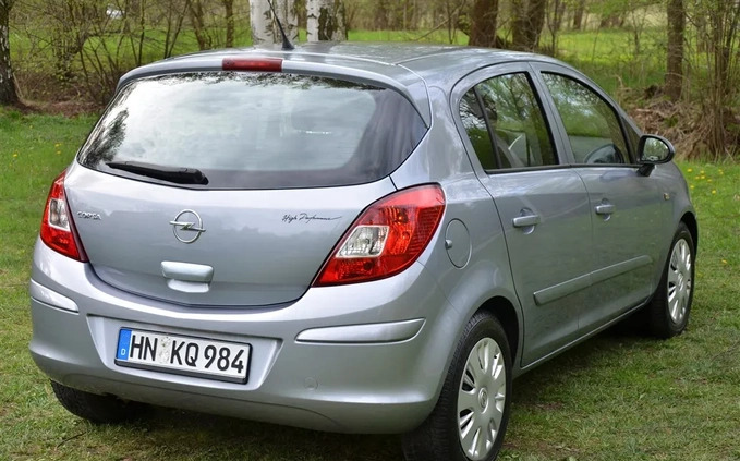 Opel Corsa cena 12900 przebieg: 155000, rok produkcji 2008 z Rybnik małe 121